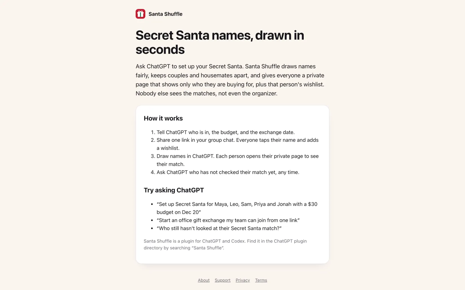 Santa Shuffle